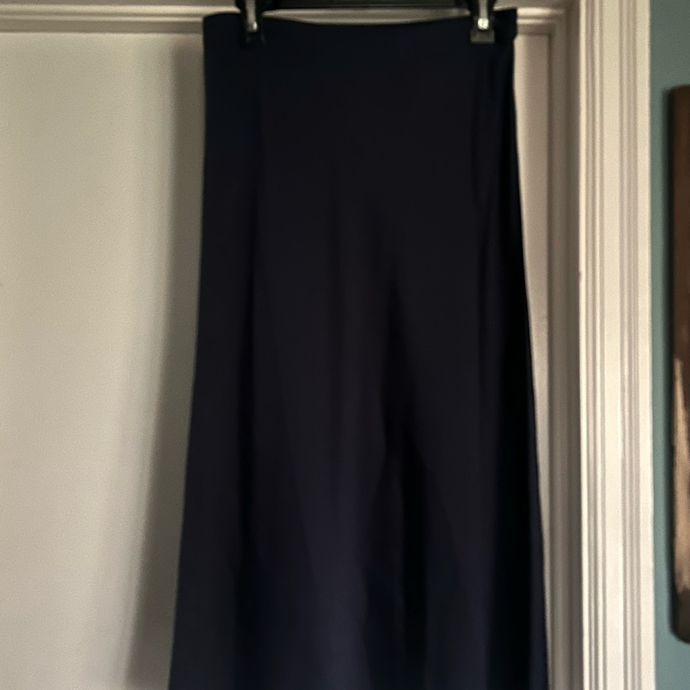 J. Crew Navy Maxi Skirt